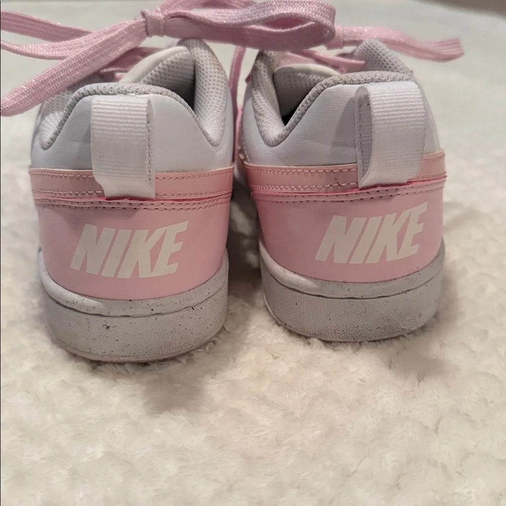 Nike Pink and White Sneakers - 4Y or 6 women’s - Picture 3 of 8